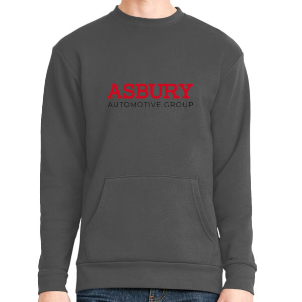 Asbury Automotive Group - 9001 - Unisex Long Sleeve Crew with Pocket Thumbnail